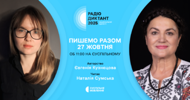 Всеукраїнський радіодиктант національної єдності – 2025